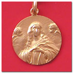 medalla Virgen de Purisima